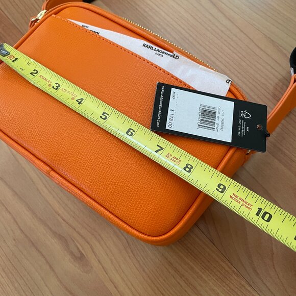 $FIRM. RARE KARL Lagerfeld Paris Bag Ginger, Maybelle Crossbody Shoulder Purse - Picture 11 of 15